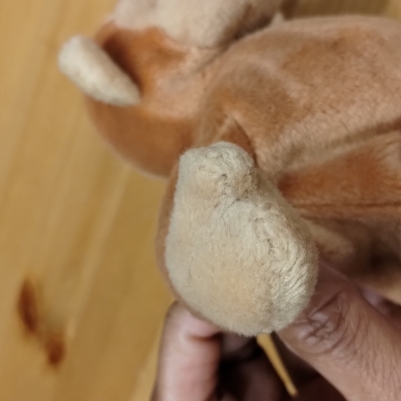 -Ty Beanie Babies Bongo The Monkey Tan Tail - 10" - Picture 15 of 17